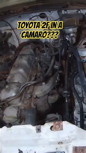 Nobody guessed I would put a Toyota inline 6 in this 3rd Gen Camaro!