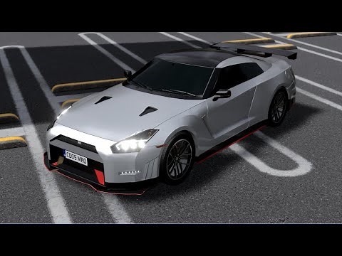 Nissan GT-R R35 Nismo 605HP MOD Test Drive BeamNG drive