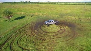 Truck Doing Donuts Grass Field Stock Footage Video (100% Royalty-free) 1042360543 | Shutterstock
