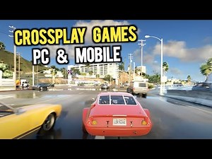 Top 10 CROSS-PLAY Games With CROSS-PLATFORM Support (PC/Mobile) - Multiplayer Games Play Together