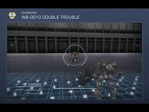 WB-0010 DOUBLE TROUBLE - Play Video demo -ARMORED CORE VI-
