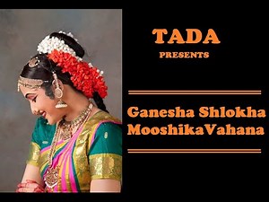 Mooshika Vahana || Ganesha Shlokha || Bharatnatyam || TADA