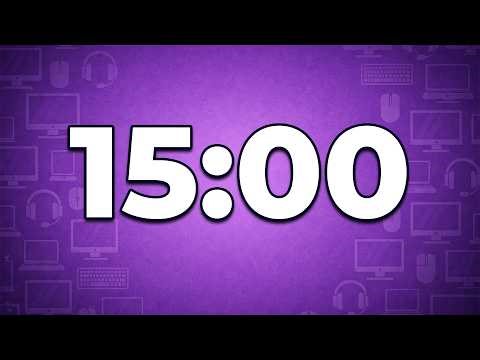 15 Minute Computer Timer | with Gentle Lofi ✅ Classroom Approved Countdown