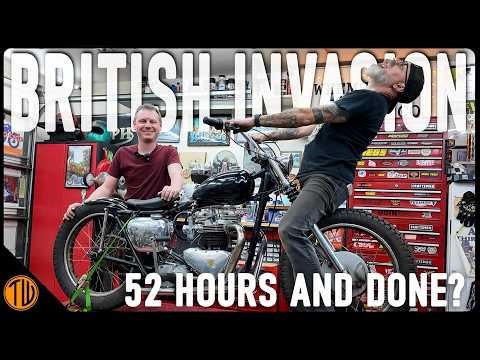 52 Hours to Build This Vintage Triumph! But Will It Run?