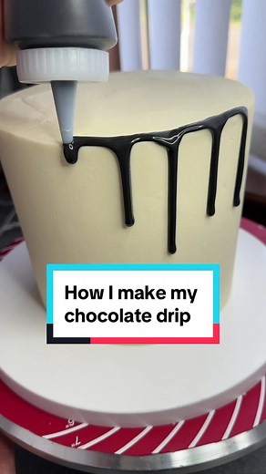 How to Make a Perfect Chocolate Drip for Your Cake