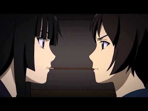 Ga Rei Zero Yuri Pocky Kiss Yomi & Kagura Subtitles HD