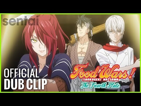 Food Wars The Fourth Plate Official Dub Clip