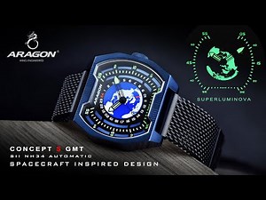 ARAGON® Concept S GMT NH34 Automatic