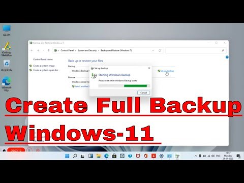 How to create full backup of your Windows 11 To External Device & USB