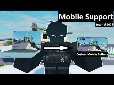 How to make Mobile Support in Roblox Studio | Tutorial