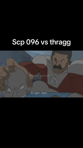 Thragg vs scp #thragg #scp096 #scpfoundation #invincible #shyguy | thragg