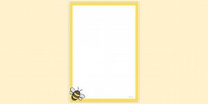 Bee Page Border