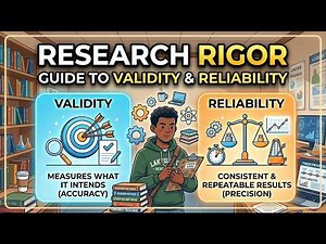 🎓 Validity vs Reliability: The Research Concept Every Student Must Know!