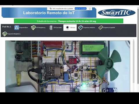 3 EJEMPLOS - LABORATORIOS REMOTOS DE INTERNET DE LAS COSAS (IOT) CON SMARTLAB [2020] MUY FACIL