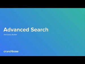 Using our new advanced search