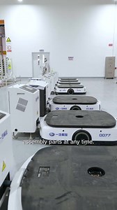 🤖 234 Robots, Zero Chaos In this episode of our #J7 #IntelligentFactory Series, Kirsha unveils the powerhouse behind FAW’s high-efficiency production — #AGV (Automated Guided Vehicles). These intelligent carriers move parts with flawless precision, navigating the factory floor without a single collision. Every route, every delivery, is orchestrated by a massive information system working in real time. This is automation at its finest — smarter, faster, and built for the future. #FAWTRUCKS #Smar