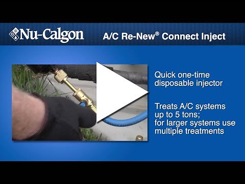 It's easy to use Nu-Calgon's Connect Inject