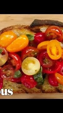 The Best Way to Make Bruschetta