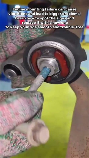 Replace Your Engine Mount Before It's Too Late#automobile#enginemounting#mechanic#carrepair#usa