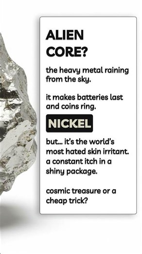 Alien Core: The Heavy Metal That Literally Rains From the Sky