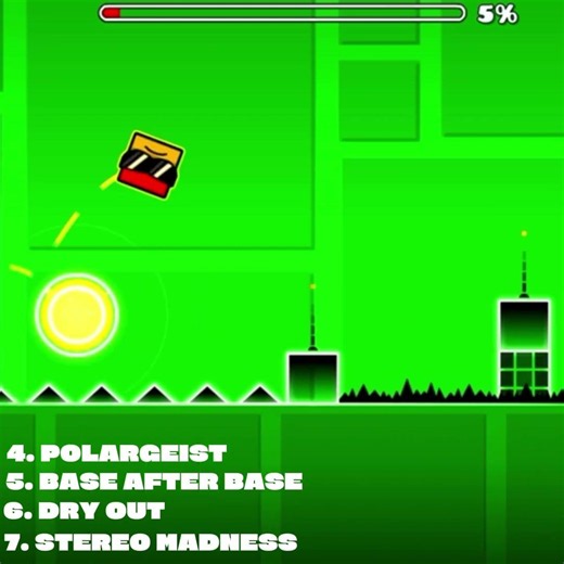 ranking geo dash 1.0 level songs songs #music #gd #geometrydash #backontrack #memes #subscribe
