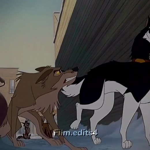 Balto and Steele Animated Scene