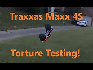 Traxxas MAXX Bashing and Torture Testing! Toughness and Off Road Speed Challenge!
