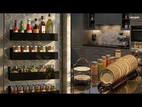 Amazon Kitchen Organization Hacks To MAXIMIZE Every Inch And Banish Clutter For Good [With Prices]