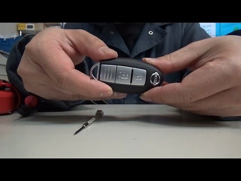 日産 ノート インテリジェントキー電池交換 Ｅ１１ スマートキー
