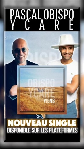 Il est là !! « Viens » le nouveau single de Pascal Obispo en duo avec Ycare. #pascalobispo #viens #ycare @pascalobispo @ycare0 | Billet de Fans