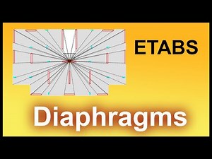 ETABS 2016: Diaphragms (Arabic Tutorial) - Step 9