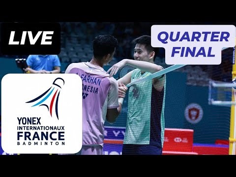 🔴LIVE NOBAR QUARTERFINAL BWF FRENCH OPEN 2025, ALWI VS KUNLAVUT, MATHIAS/BOJE VS THOM/DELPHINE, DKK