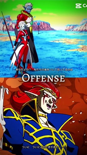 Towa vs Demigra #anime #dragonball #villanous