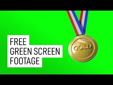 Free Winners Medal Animations with Green Screen
