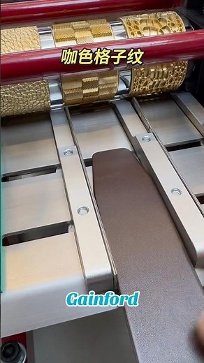 Leather belt embossing pattern making machine checkered pattern#leatherbelt #beltembossingmachine