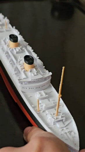 3D Minic on Instagram: "MV Georgic e RMS Olympic- White Star Line"