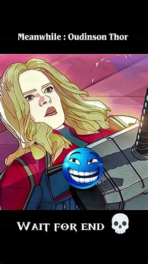 Everyone thinks captain Marvel is stronger than thor #marvel #thor #shorts