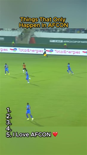 Things that only happen in AFCON 🤣😭