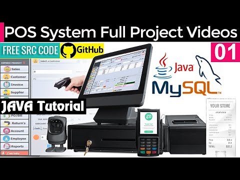 Java MYSQL NetBeans POS inventory System Full Project with Src code #1 Tour - DappCode Powerful POS