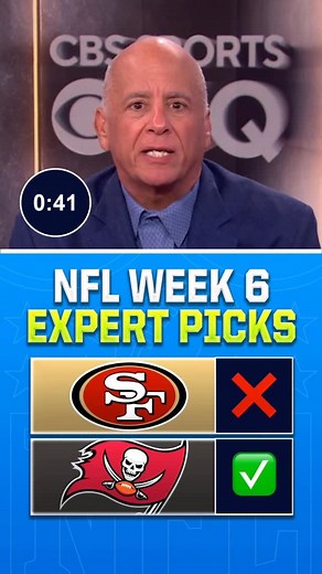NFL on CBS on Instagram: "Picking EVERY Week 6 NFL game in under a minute ✅ We rocking with Prisco’s Picks? 🤔"