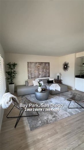 Welcome to this beautifully maintained two bedroom two bath condo located in Bay Park San Diego!! It comes with in unit laundry, two assigned parking spots and views of the San Diego Bay 😎🌴 $659,000 Comment “info” for more details 📲 First time buyer webinar link in bio 🔗 Devin Fuller Compass 209-277-9623 Dre # 02095364 #sandiegorealtor #sdrealestate #sandiegorealestate | Devin Fuller