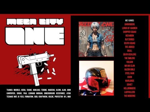 SECTOR 13: MEGA CITY ONE. A Judge Dredd inspired vinyl soundtrack album. Coming soon!