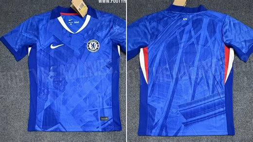 Chelsea fans miserable as home kit for 2025-26 leaked including 'grunge graphic'