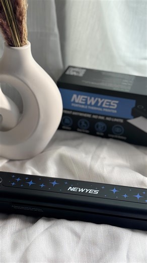 Lika on Instagram: "Discover the freedom of printing anywhere with the NEWYES Portable Thermal Printer 🖨✨ No ink, no toner, no hassle – just load the special paper and print instantly with ease. Lightweight, stylish, and eco-friendly, it connects seamlessly to your phone or laptop via Bluetooth or USB. With the Xlife Pro App, you can print notes, documents, images, and more – all with just one tap. Perfect for work, study, or creativity on the go! 💼📚🎨 #NEWYES #ThermalPrinter #PortablePrinter