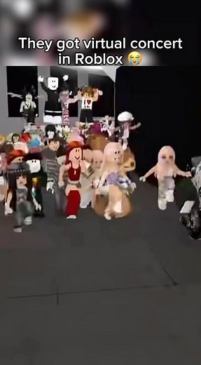 Virtual concert in Roblox is crazy 😭