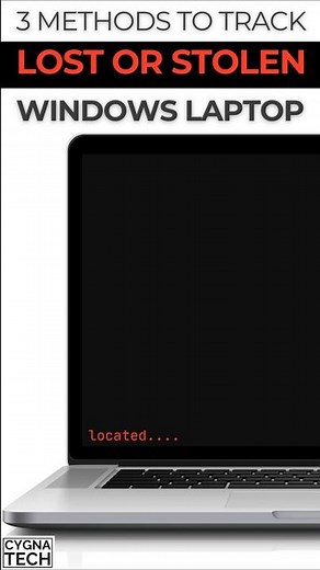 🔍 How to Track a Lost or Stolen Laptop (3 Genuine Methods to Trace a Stolen Laptop)