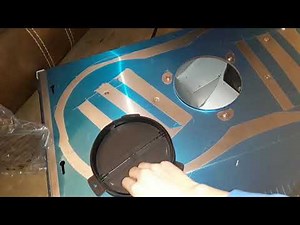 How to install damper on under cabinet range hood! easy!