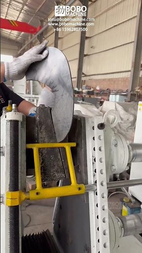 Spiral Auger Blade Screw Flight Processing Machine