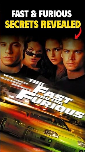 The truth behind Fast & Furious 1 😱