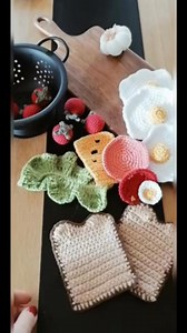 Crochet kitchen set 😍 | Crochet Kids